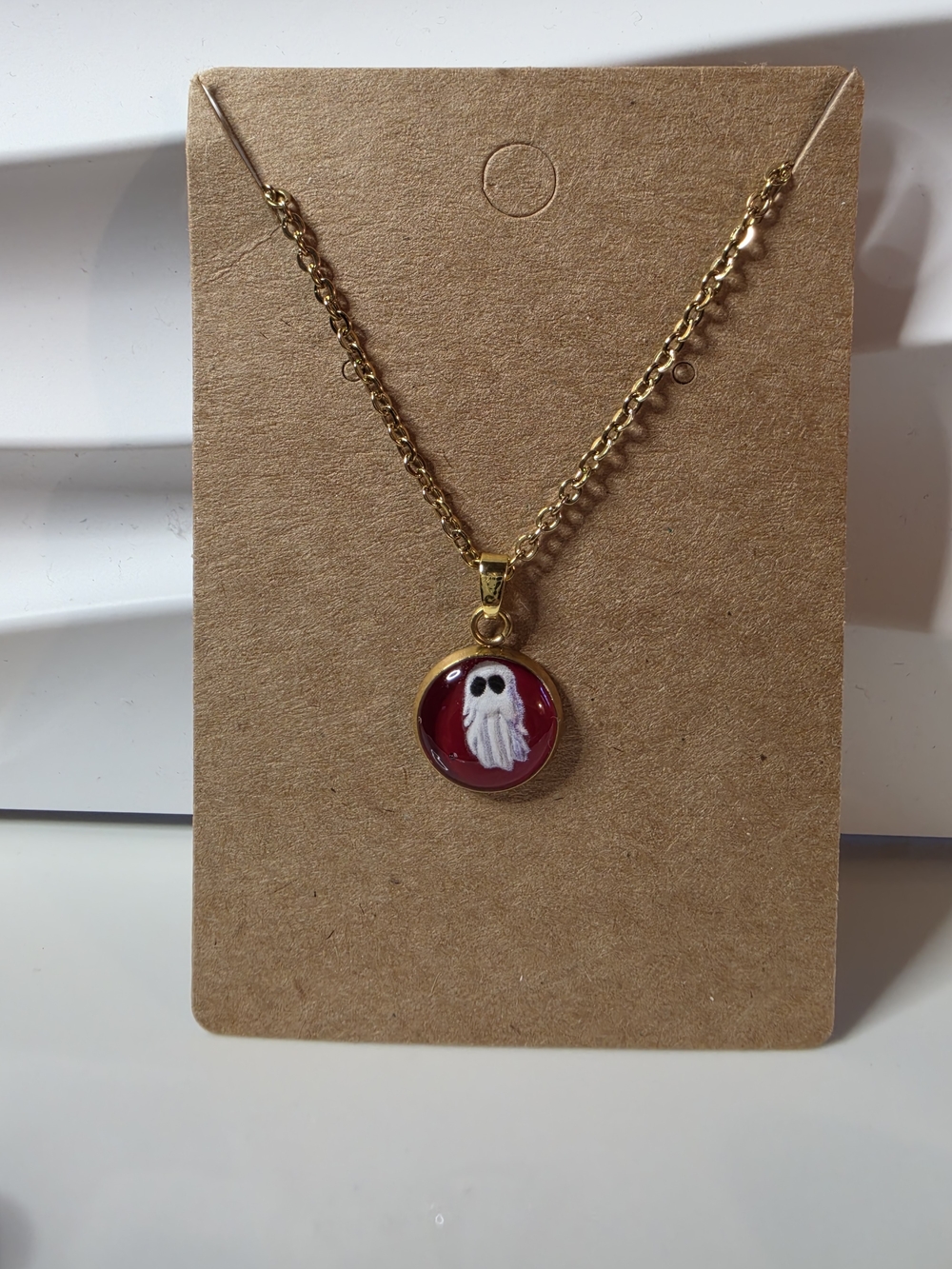 Handmade Necklace - Ghost